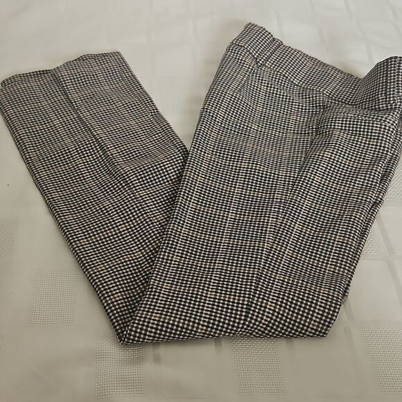 Suzy Shier Buffalo Check Mid-Rise Skinny Casual Pants Brown XS - Picture 13 of 16